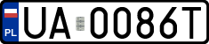 License plates of Poland, Military