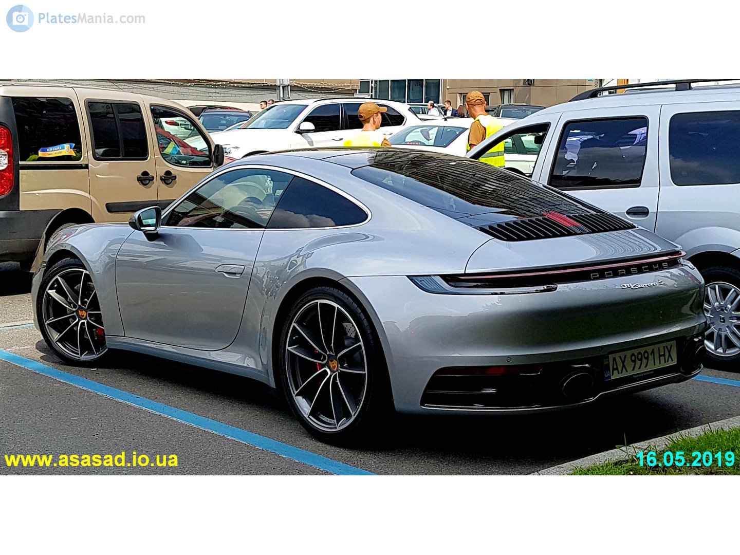 AX 9991 HX, Porsche 911 8th gen Coupé (992.1), 2019–2025