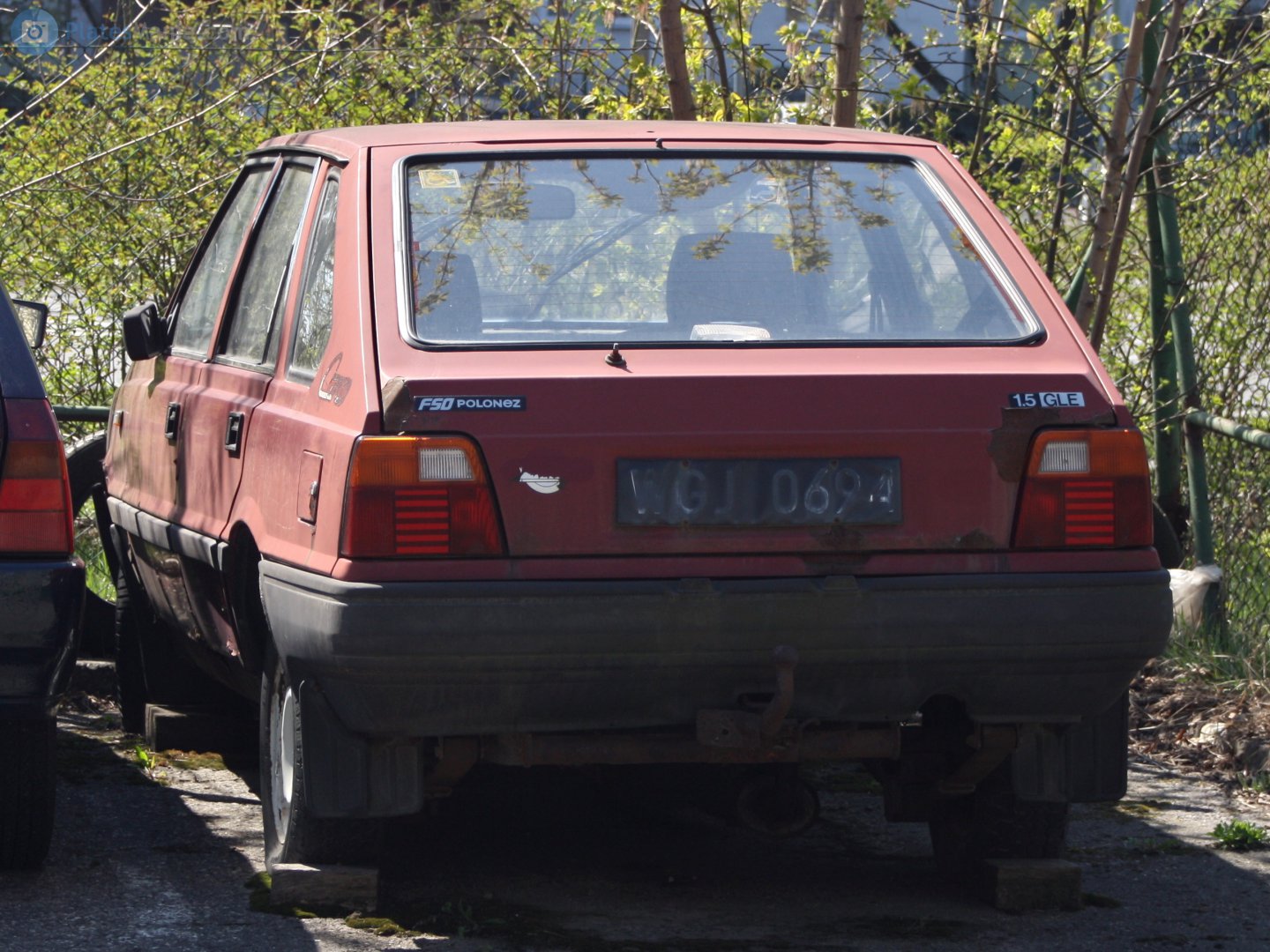 WGJ 0694, FSO Polonez 1st gen Liftback (Caro), 2nd facelift, 1991–1997