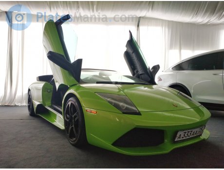 а333аа25, Lamborghini Murciélago