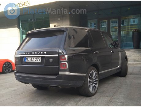 NU LA 279, Land Rover Range Rover