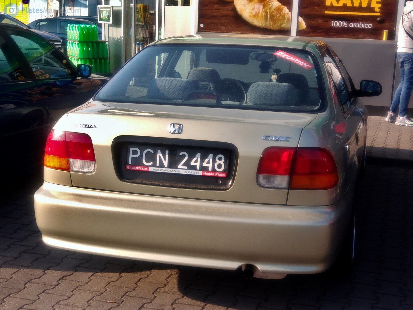 PCN 2448, Honda Civic 6th gen (Ferio) Sedan (EJ/EK; Global-market), 1995–2000