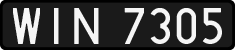 License plates of Poland, 1976 year system