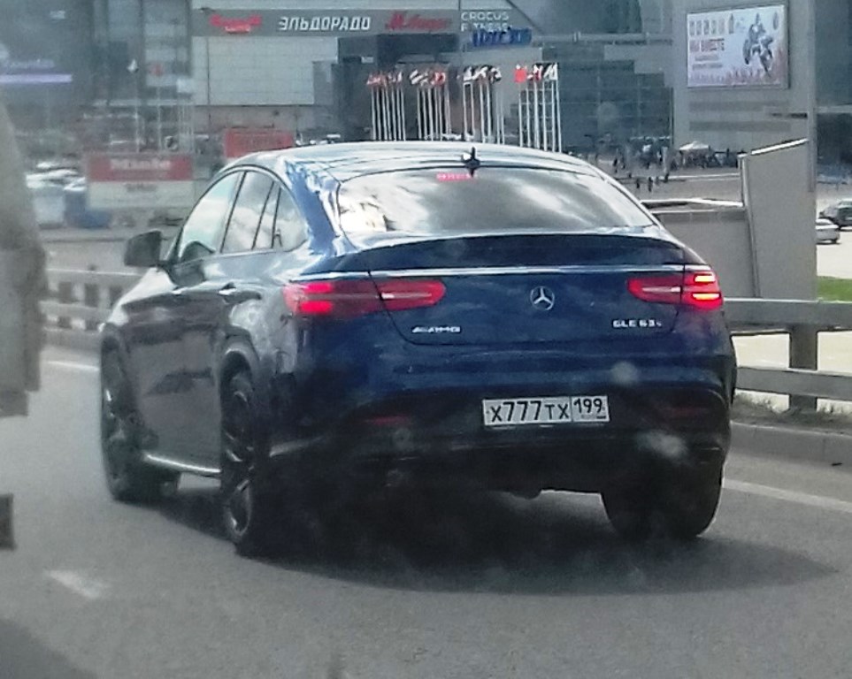 х 777 тх 199, Mercedes-Benz GLE-Klasse 1st gen Coupé (C292), 2015–2019