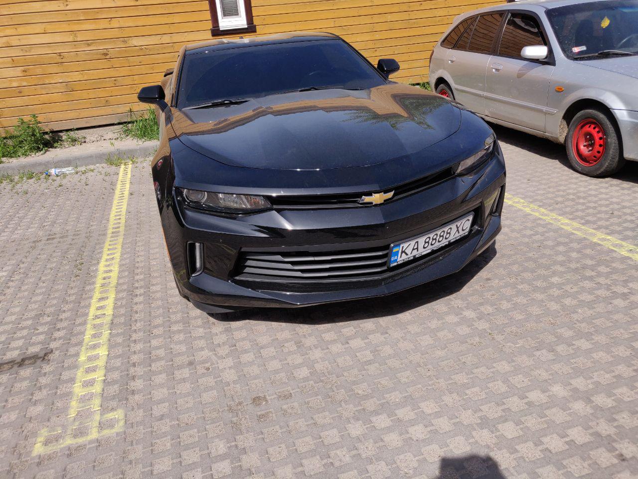 KA 8888 XC, Chevrolet Camaro 6th gen Coupé (Alpha I), 2015–2018