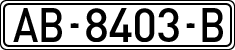License plates of Spain, 1971 year series