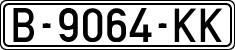 License plates of Spain, 1971 year series