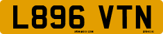 License plate of the United Kingdom, 1983 year system