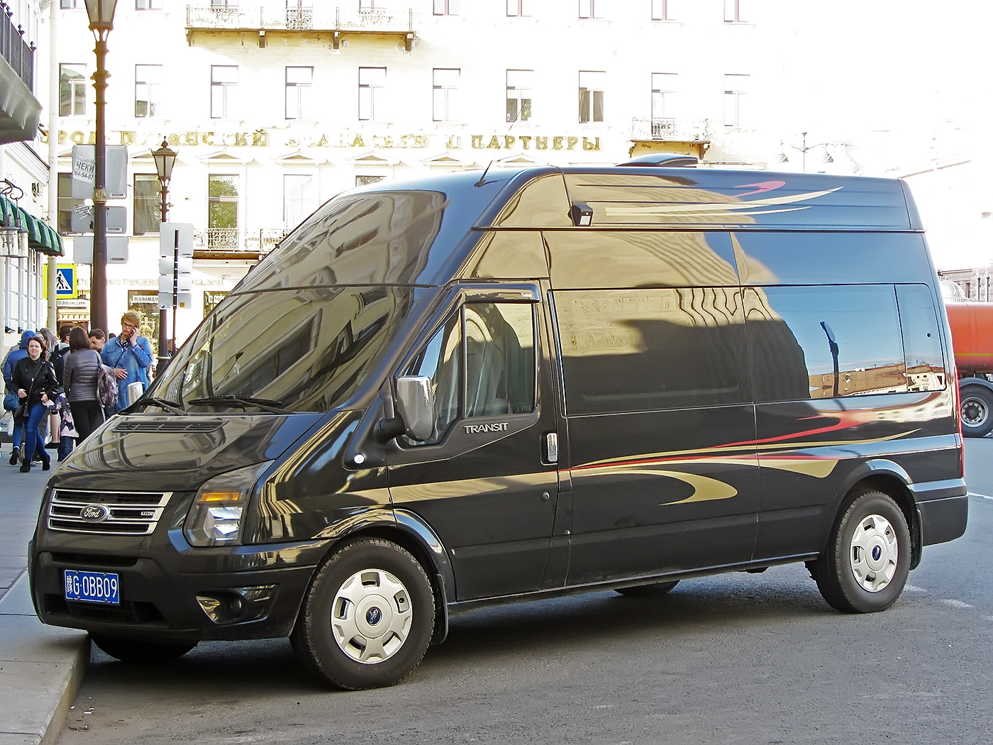 豫G·0BB09, Ford Transit 3rd gen (CN-market), 2nd facelift, 2013–2020