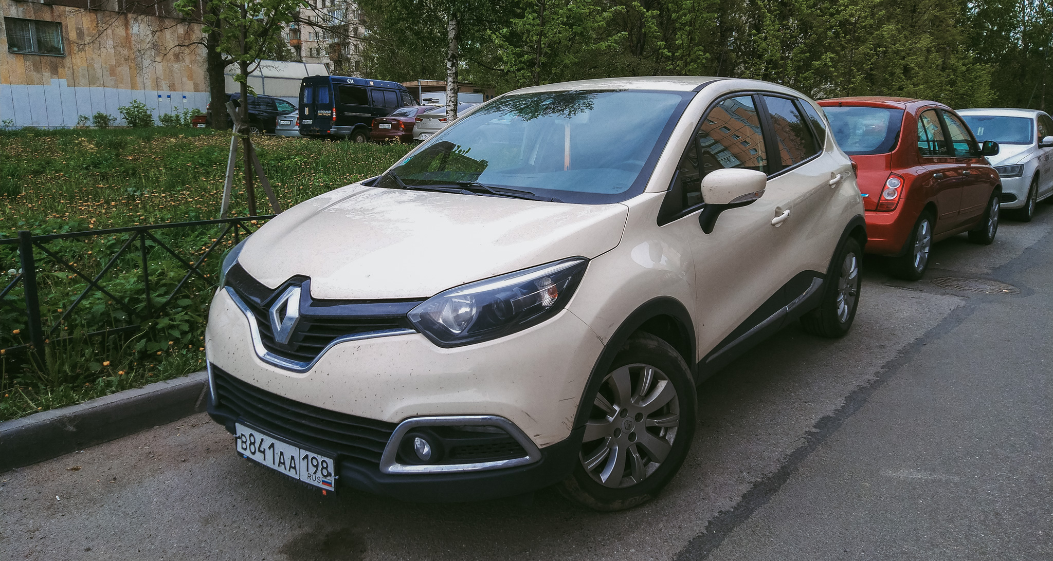 в 841 аа 198, Renault Captur 1st gen (J87; Global-market), 2013–2019