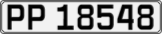 License plate of Norway, Cars