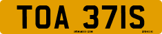 License plate of the United Kingdom, 1963 year system