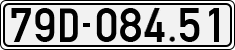 License plate of Vietnam, Cars