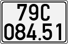 License plate of Vietnam, Cars