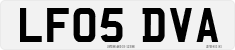 License plate of the United Kingdom, 2001 year system