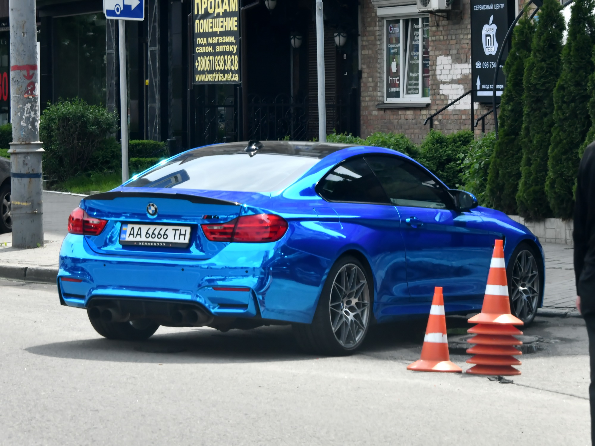 AA 6666 TH, BMW M4 1st gen Coupé (F82), 2013–2020