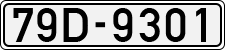 License plate of Vietnam, Cars