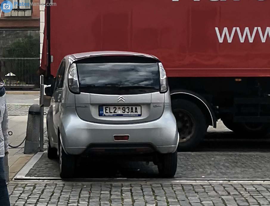 EL2 93AA, Citroёn C-Zero 1st gen (S3), 2010–2020
