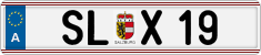 License plate of Austria, Vanity Plates