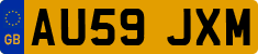 License plate of the United Kingdom, 2001 year system