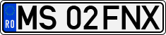 License plate of Romania, Regular plates
