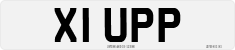 License plate of the United Kingdom, 1983 year system