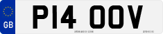 License plate of the United Kingdom, 1983 year system