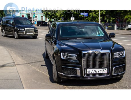 в776ус77, Aurus Senat