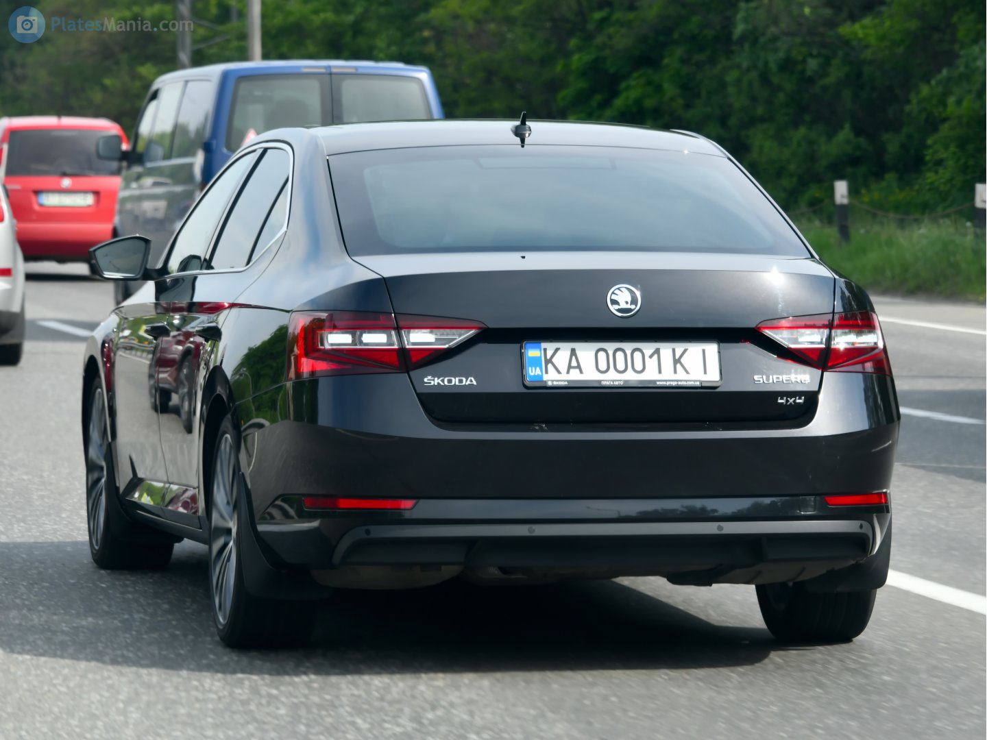 KA 0001 KI, Skoda Superb 3rd gen Liftback (B8/3V3), 2015–2019