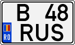 License plate of Romania, Regular plates