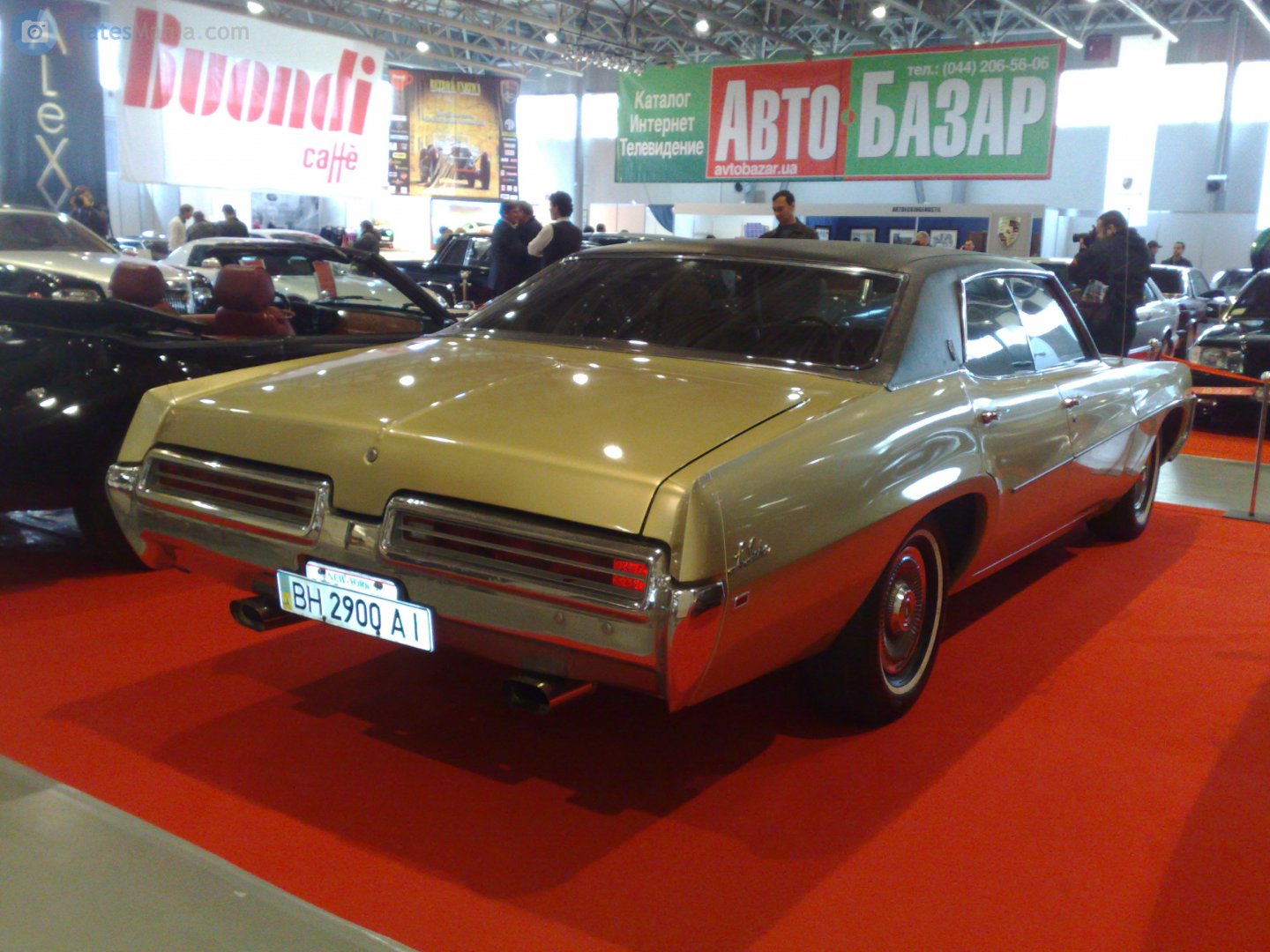 BH 2900 AI, Buick LeSabre 3rd gen 1969 4-door Hardtop (45239/45439; B-body), 4th facelift, 1968–1969