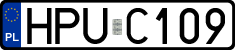 License plates of Poland, Authorities