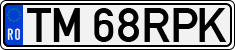 License plate of Romania, Regular plates