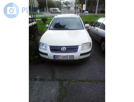BČ 005-UX, Volkswagen Passat