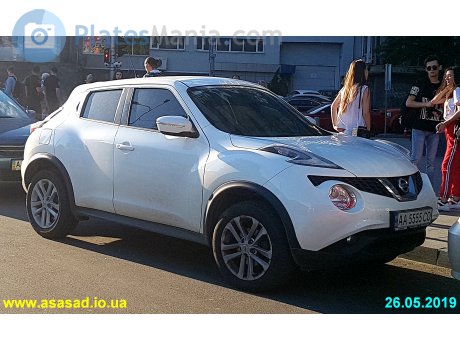 AA 5555 CO, Nissan Juke
