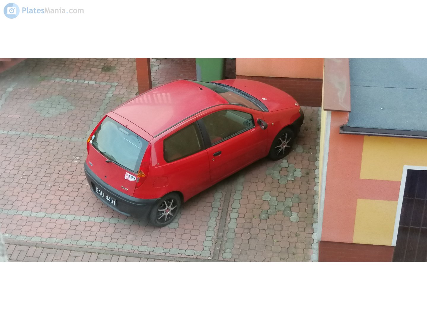 GAU 4401, FIAT Punto 2nd gen 3-door Hatch (188), 1999–2003