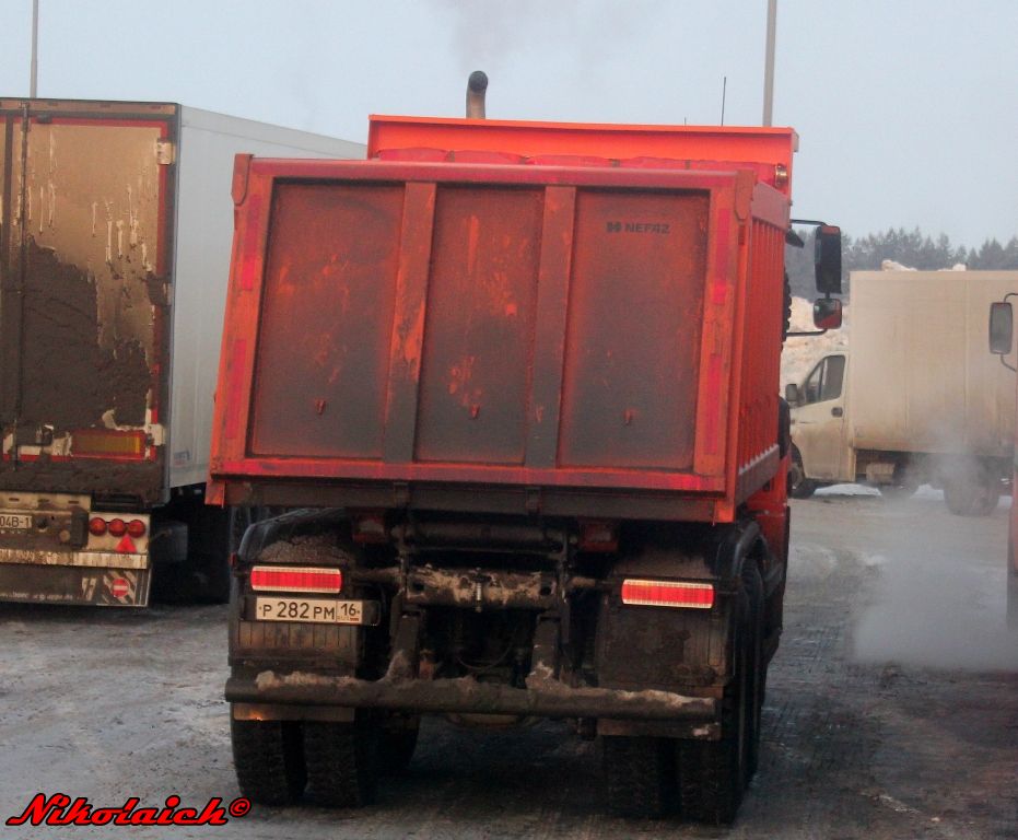 р 282 рм 16, KamAZ 6520 6520, 2002­–