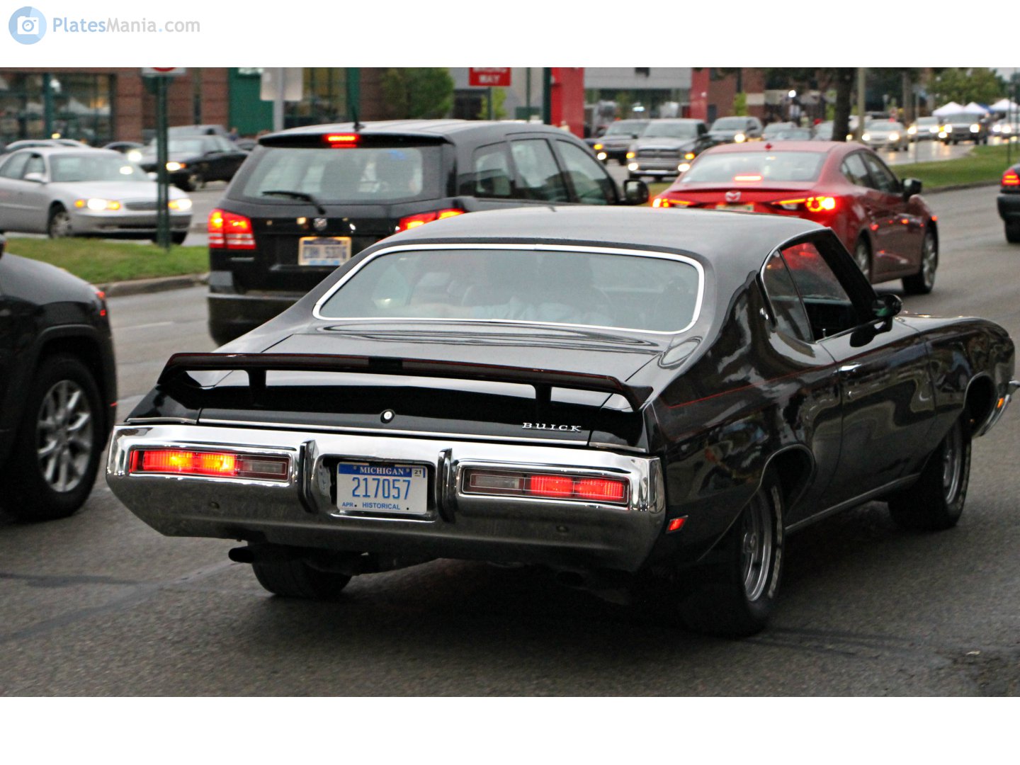 217057, Buick GS 2nd gen 1972 GSX Hardtop Coupé (43437; A-body), 4th facelift, 1971–1972