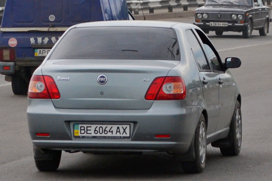BE 6064 AX, FIAT Siena 1st gen (178), 2nd facelift, 2004–2012
