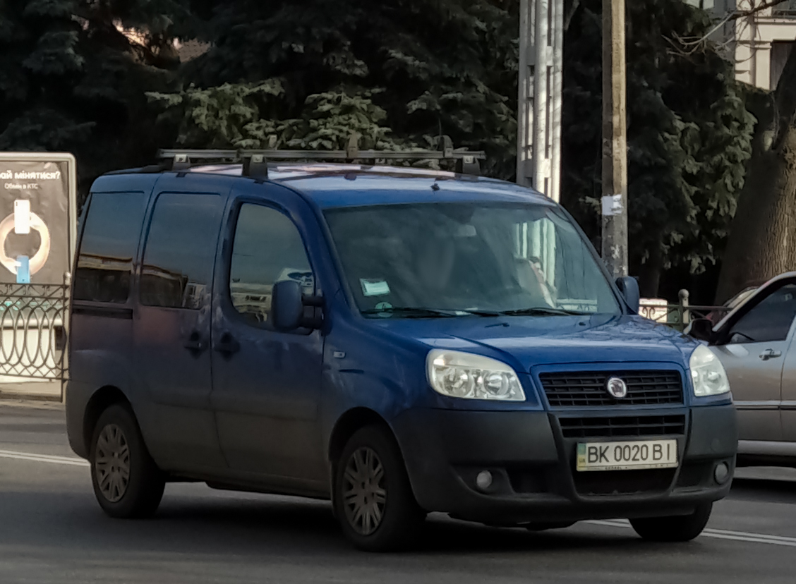 BK 0020 BI, FIAT Doblò 1st gen (223), facelift, 2005–2010 (–2021 for BR-market)