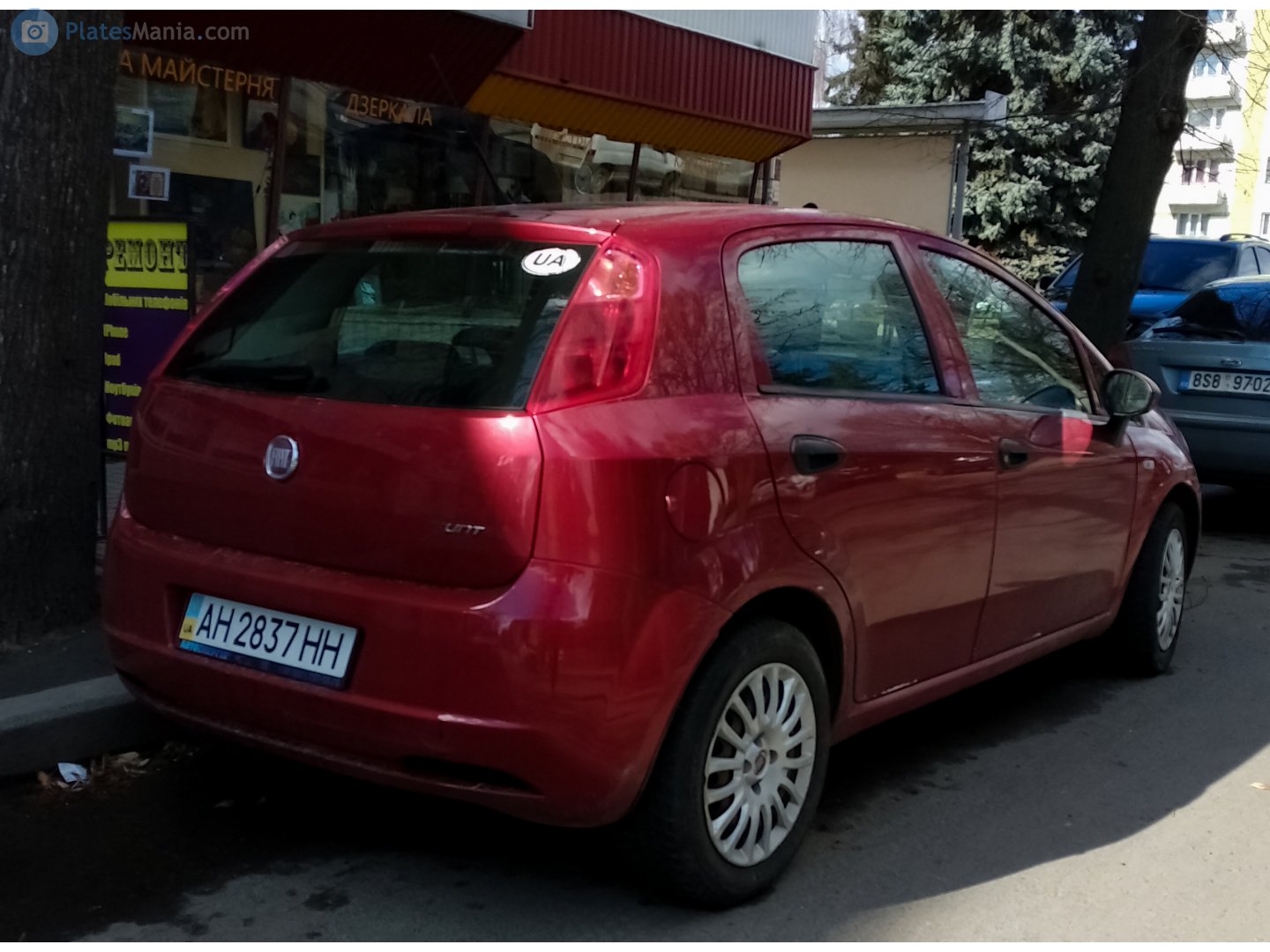 AH 2837 HH, FIAT Punto 3rd gen (Grande) Punto 5-door Hatch (199/310), 2005–2012 (–2017 for IN-market)
