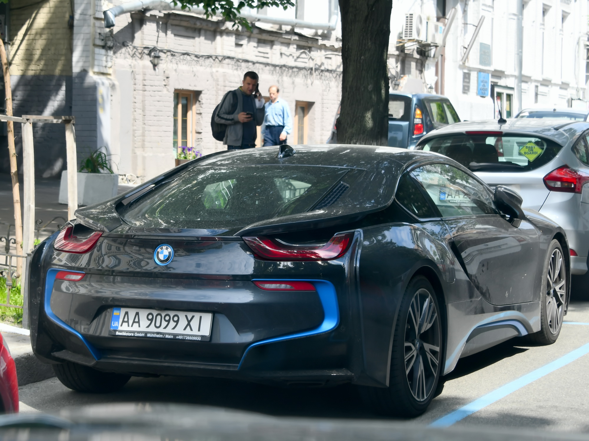 AA 9099 XI, BMW i8 1st gen Coupé (I12), 2014–2020