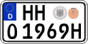 German license plate, Plates for oldtimers (type 