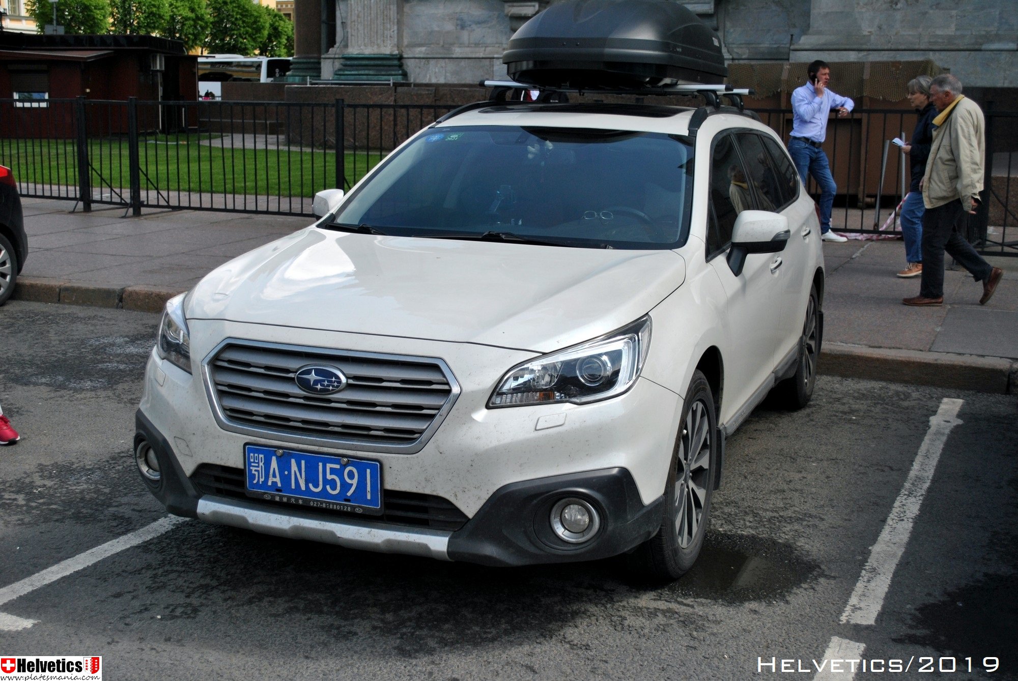 鄂A·NJ591, Subaru Outback 5th gen (BS), 2014–2021