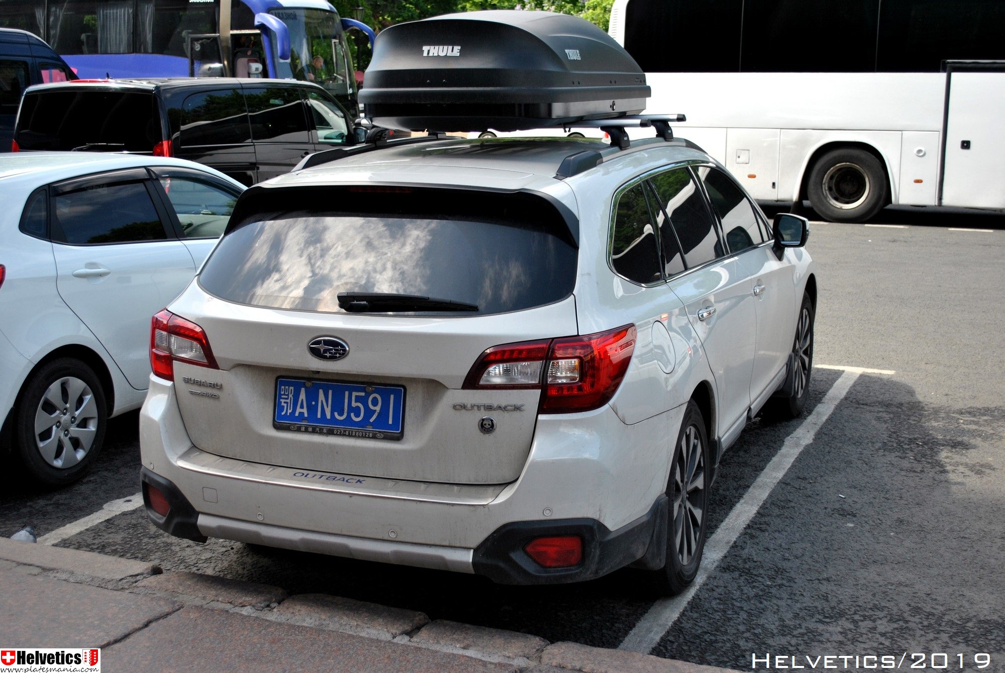 鄂A·NJ591, Subaru Outback 5th gen (BS), 2014–2021