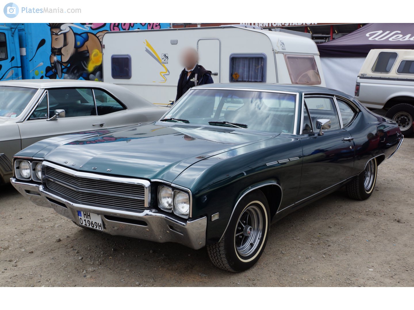HH O 1969 H, Buick Special 5th gen 1969 Deluxe 2-door Sedan (43327; A-body), facelift, 1968–1969
