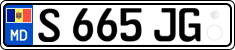 License plate of Moldova, Trailers (2015)