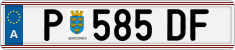 License plate of Austria, Regular plates
