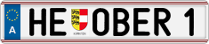 License plate of Austria, Vanity Plates