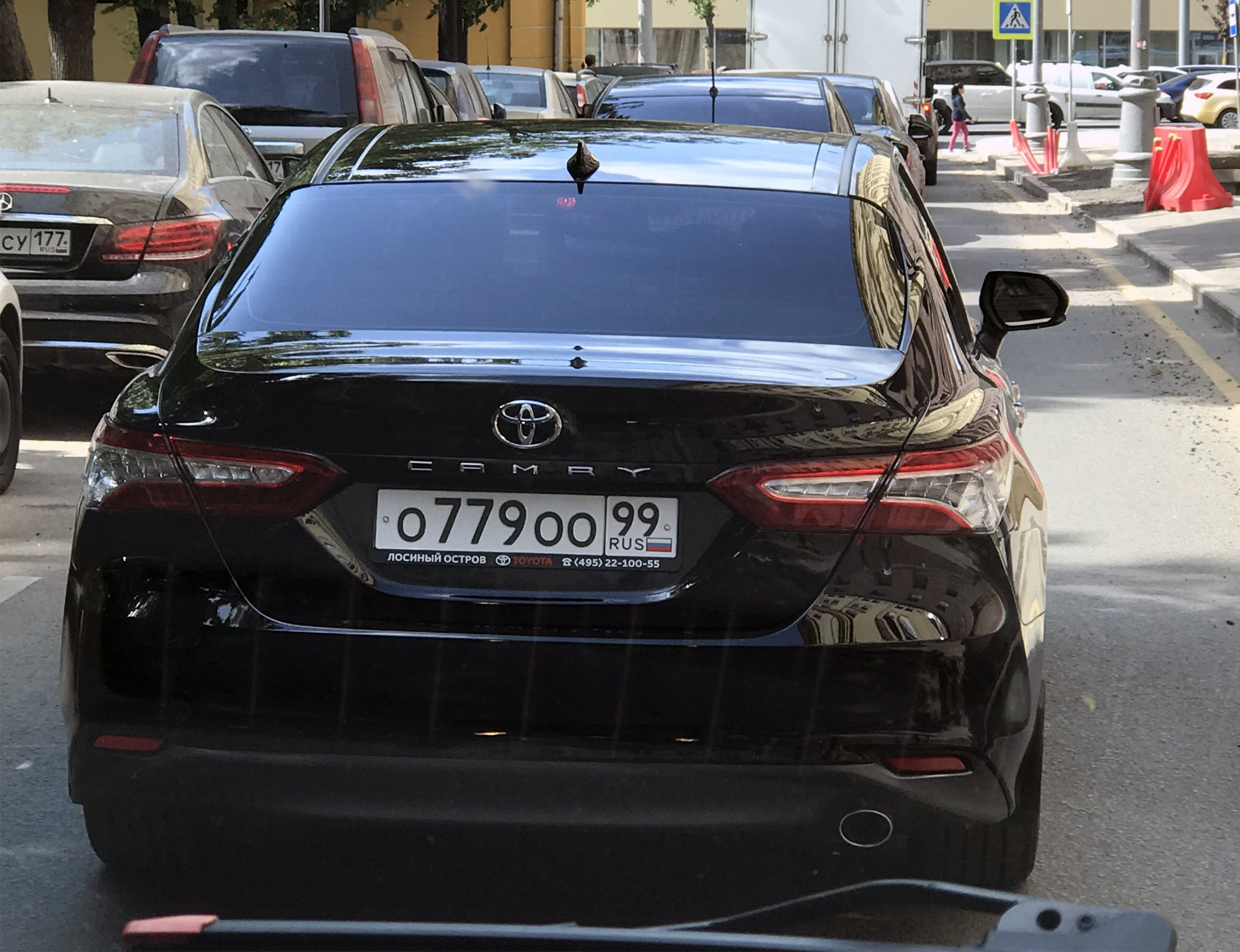 о 779 оо 99, Toyota Camry 8th gen (XV70), 2017–